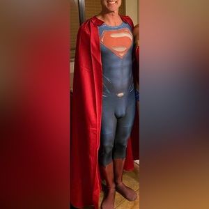 Superman costume men’s large